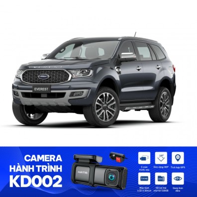 Bộ Camera Hành Trình Trước Sau Cho Xe Ford Everest Sport 2021